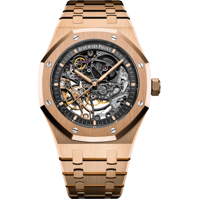 Audemars Piguet Royal Oak Ref 15407OR "Rose Gold Skeleton"