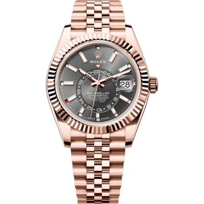 Rolex Rose Gold Sky-Dweller 336935-0008 "Slate Jubilee"